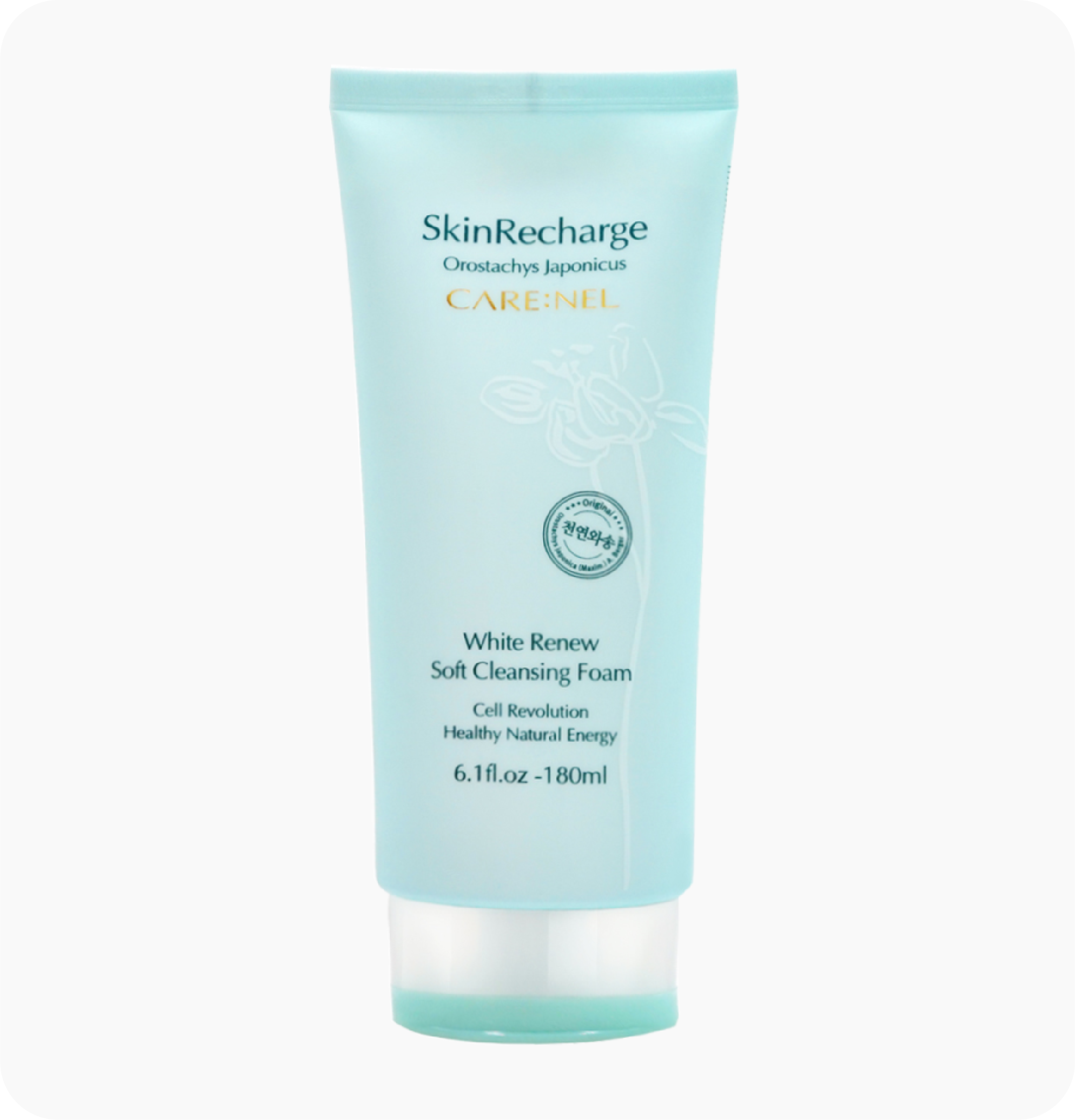 Sữa rửa mặt làm sạch da, trắng sáng da, ngừa mụn cám, mụn đầu đen Care:nel White Renew Soft Cleansing Foam